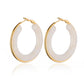 Color Glow Hoop Earrings 8 colors [Pre-order item]