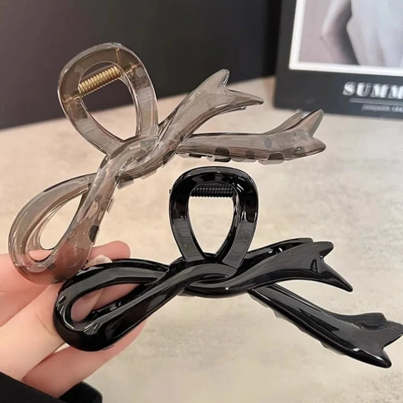 ニュアンスリボン・ヘアクリップ 3色【予約商品】