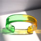 Clear Colorful Two-tone Bangle [Pre-order Item]