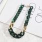 Gold accent chain necklace in 5 colors [Pre-order item]