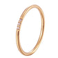 Elegant and delicate ring 2 styles 3 colors [Pre-order item]