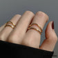 Arch Layer Ring Gold [Fast Shipping]