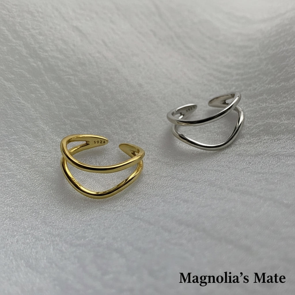 Arch Layer Ring Gold [Fast Shipping]