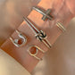 Vintage style silver bangle 3 types [Pre-order item]