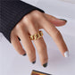 Classical Chain Ring Silver/Gold [Fast Shipping]