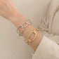 Chain Cuff Bangle Gold/Silver [Fast Shipping]