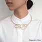Art Wave Choker Gold/Silver [Fast Shipping]