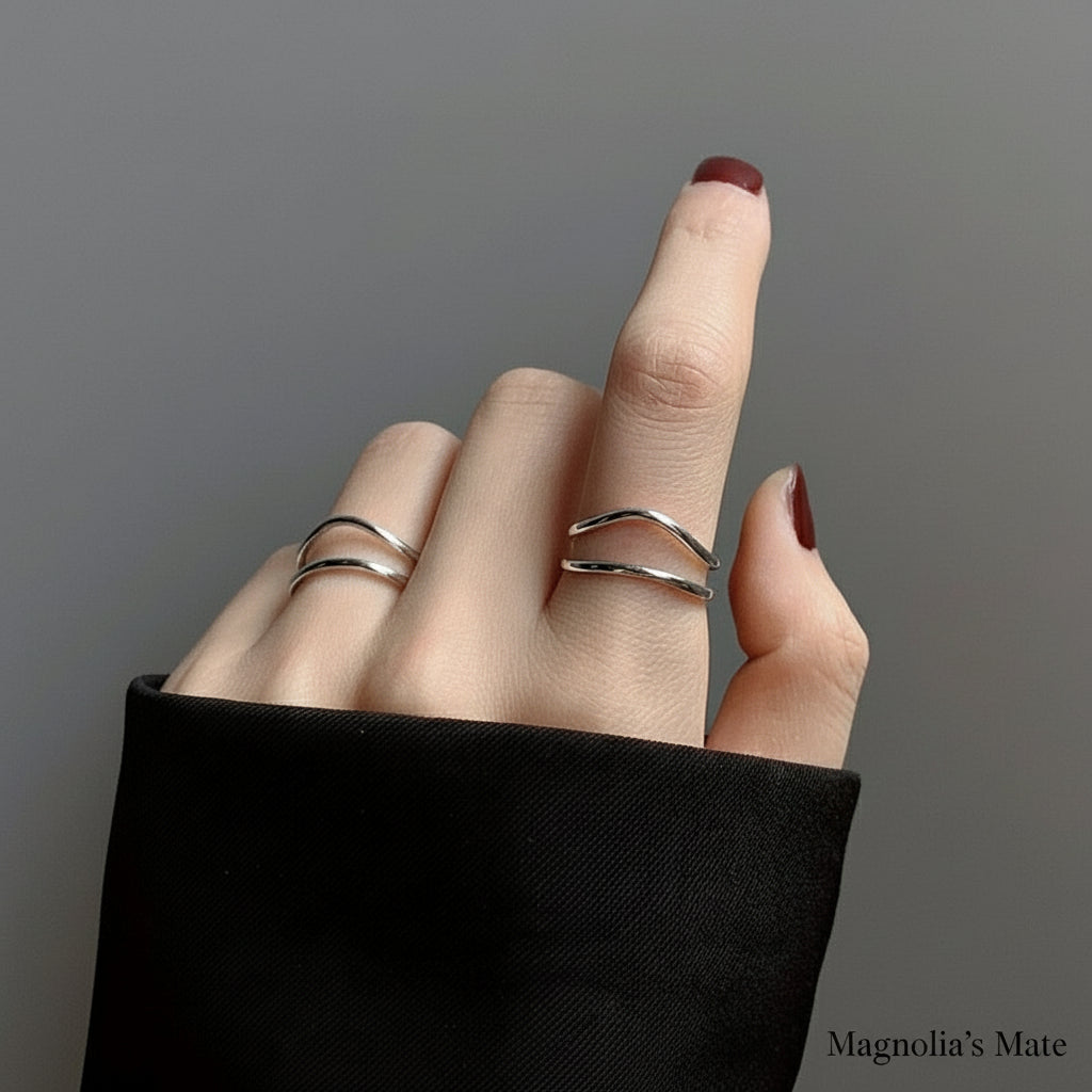 Arch Layer Ring Gold [Fast Shipping]
