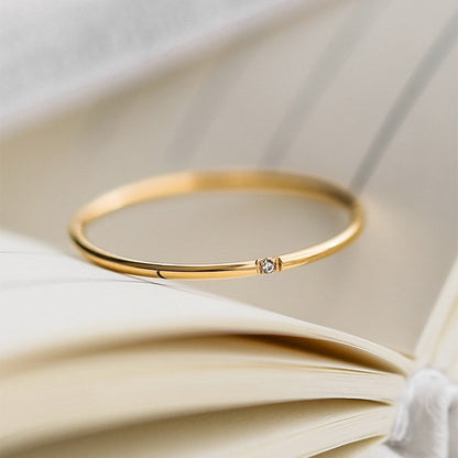 Elegant and delicate ring 2 styles 3 colors [Pre-order item]