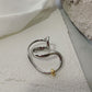 Snake Curve Ring Gold/Silver [Fast Shipping]