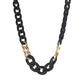 Gold accent chain necklace in 5 colors [Pre-order item]