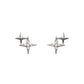 Double Star Earrings Gold/Silver [Pre-order Item]