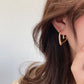 Heart Hoop Earrings Gold/Silver [Pre-order Item]