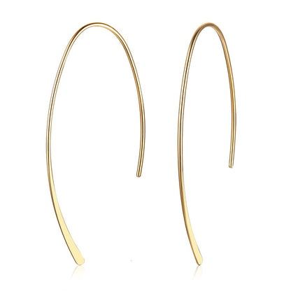 String Earrings Gold/Silver [Pre-order item]