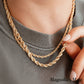 Spiral Chain Necklace 3 Colors [Fast Shipping]