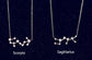 Star Sign Necklace 12 Types Silver [Pre-order Item]