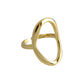 Oval Cocktail Ring Gold/Silver [Fast Shipping]