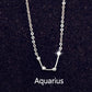 Star Sign Necklace 12 Types Silver [Pre-order Item]
