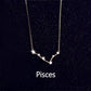 Star Sign Necklace 12 Types Silver [Pre-order Item]