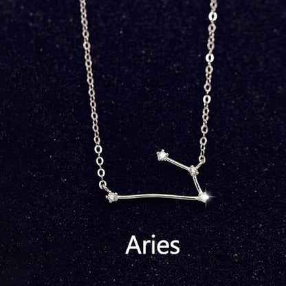 Star Sign Necklace 12 Types Silver [Pre-order Item]