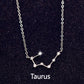 Star Sign Necklace 12 Types Silver [Pre-order Item]