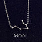 Star Sign Necklace 12 Types Silver [Pre-order Item]