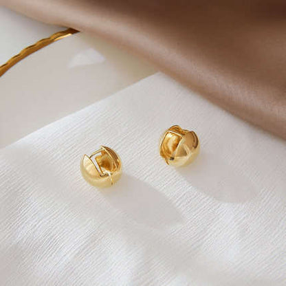 Elegant Ball Earrings Silver/Gold [Fast Shipping]