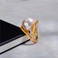 Drop pearl ring [Fast delivery]