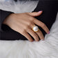 Drop pearl ring [Fast delivery]