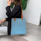 Two-tone tote bag in 4 colors [Pre-order item]