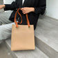 Two-tone tote bag in 4 colors [Pre-order item]