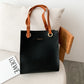 Two-tone tote bag in 4 colors [Pre-order item]