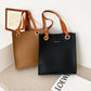 Two-tone tote bag in 4 colors [Pre-order item]