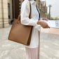 Two-tone tote bag in 4 colors [Pre-order item]
