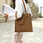 Two-tone tote bag in 4 colors [Pre-order item]