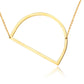 Large Initial Necklace Gold [Pre-order Item]
