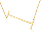 Large Initial Necklace Gold [Pre-order Item]