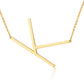 Large Initial Necklace Gold [Pre-order Item]