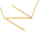 Large Initial Necklace Gold [Pre-order Item]
