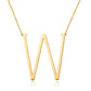 Large Initial Necklace Gold [Pre-order Item]