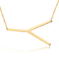 Large Initial Necklace Gold [Pre-order Item]