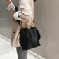 Classic shoulder bag with mini pouch in 4 colors [Pre-order item]