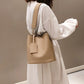 Classic shoulder bag with mini pouch in 4 colors [Pre-order item]