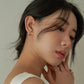 Twisted Nuance Ear Cuff 2P Gold/Silver [Fast Shipping]