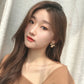 Matte Flower Earrings/Earrings Silver/Gold [Pre-order Item]
