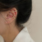 Pavé Diamond Ear Cuff 3P Set Gold/Silver [Fast Shipping]