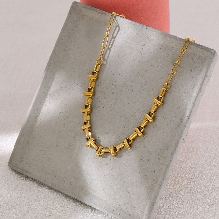 Chunky Chain Necklace Gold [Pre-order Item]