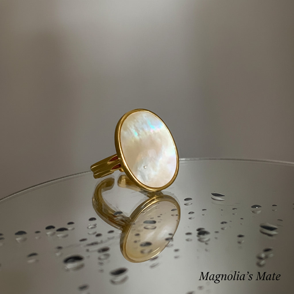 オーバルリング(オーロラ) オーロラオーバルリング 【スピード配送】 – Magnolia's Mate