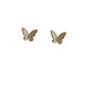 Seashell Butterfly Earrings Gold [Pre-order item]