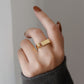 i Shape Ring Gold/Silver [Fast Shipping]
